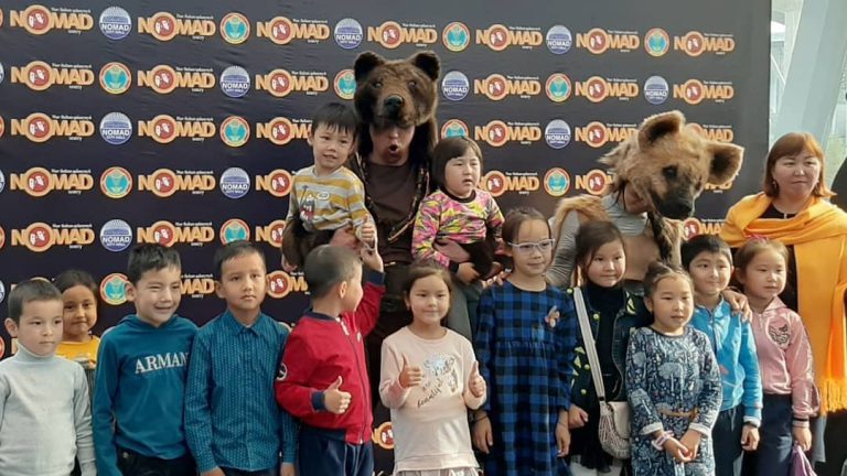 Номад театрында «Маугли» ертегісінің премьерасы өтті.